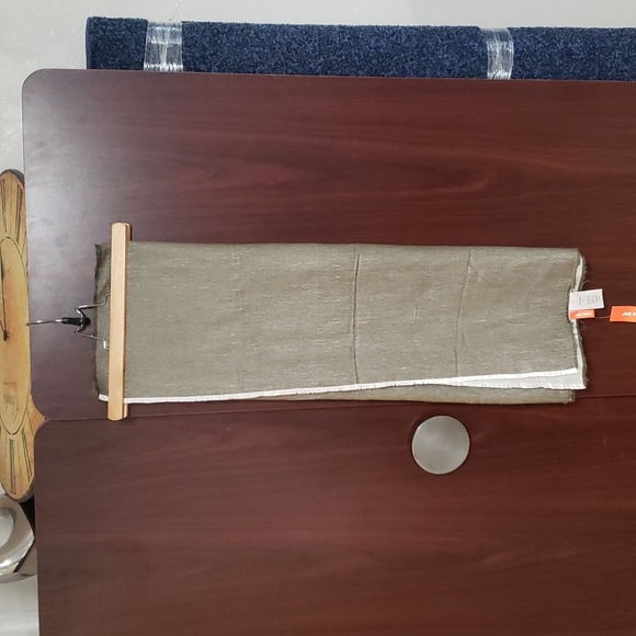 2/$20 or 3/$29 - Olive green/white Shawl or Scarf - Picture 1 of 6